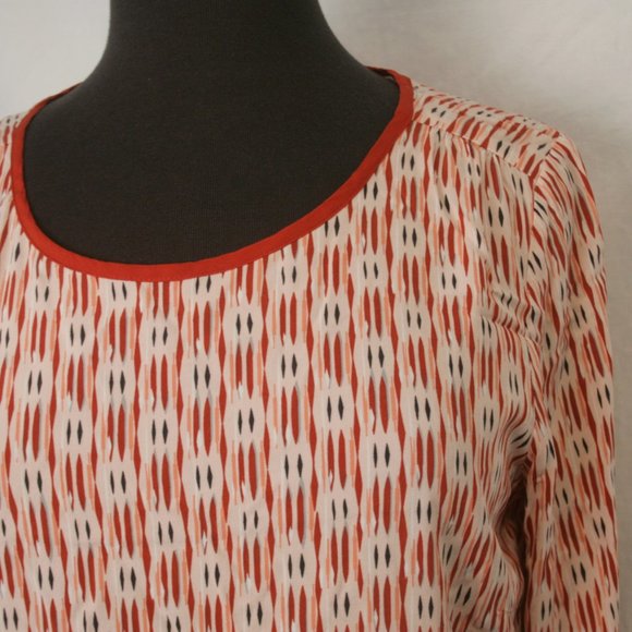 Sandwich Pull-Over Blouse - Picture 2 of 5